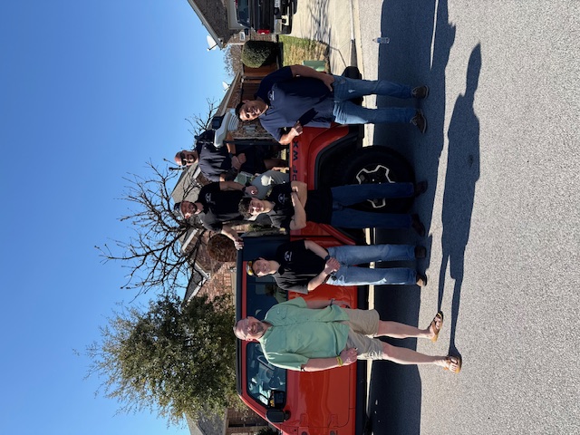 James Greenhaw with the River Ranch Roofing team
